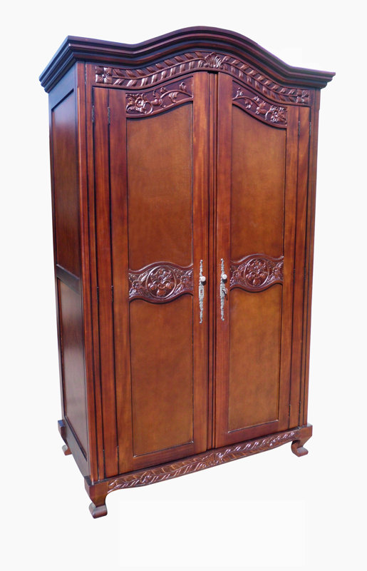 DArt Collection Old English Armoire & Reviews Wayfair